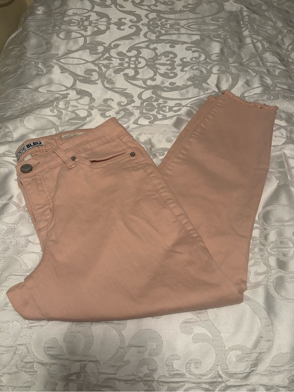 Code Bleu Raw Edge Jeans